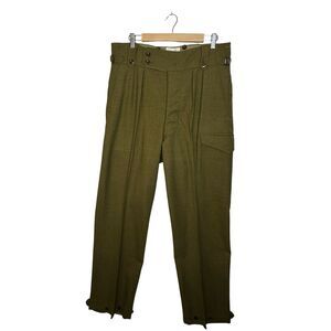 EAGLEHAWK CLOTHING CO. Vintage Australian Military Wool Trousers Size